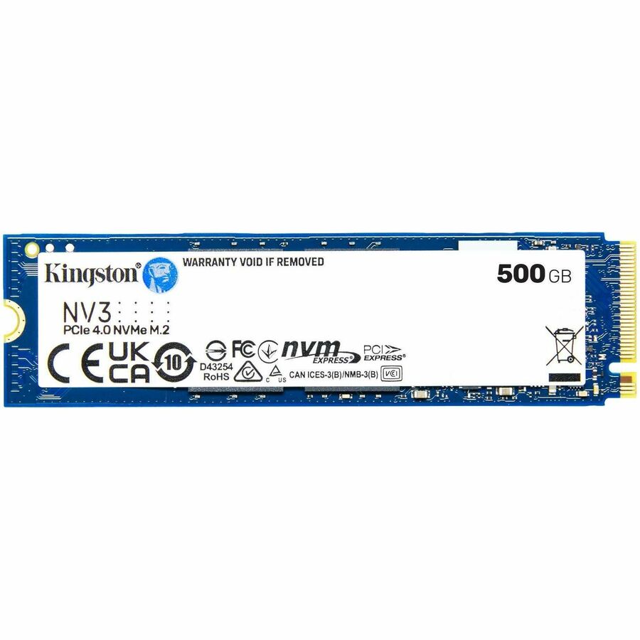 Kingston 500G NV3 M.2 2280 PCIe 4.0 NVMe SSD