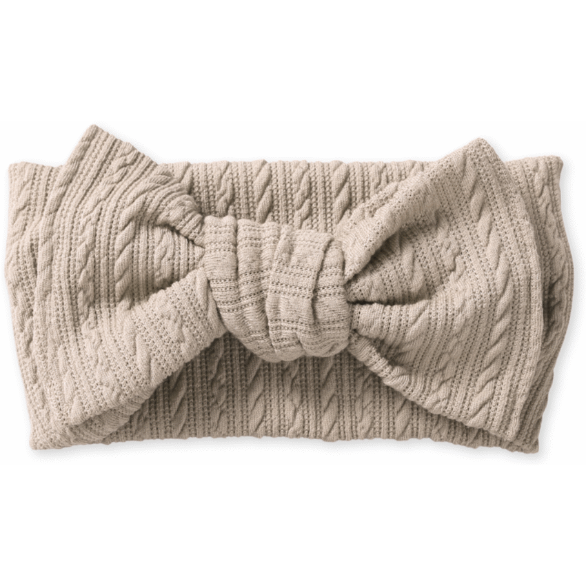 Bow Headband - Bone