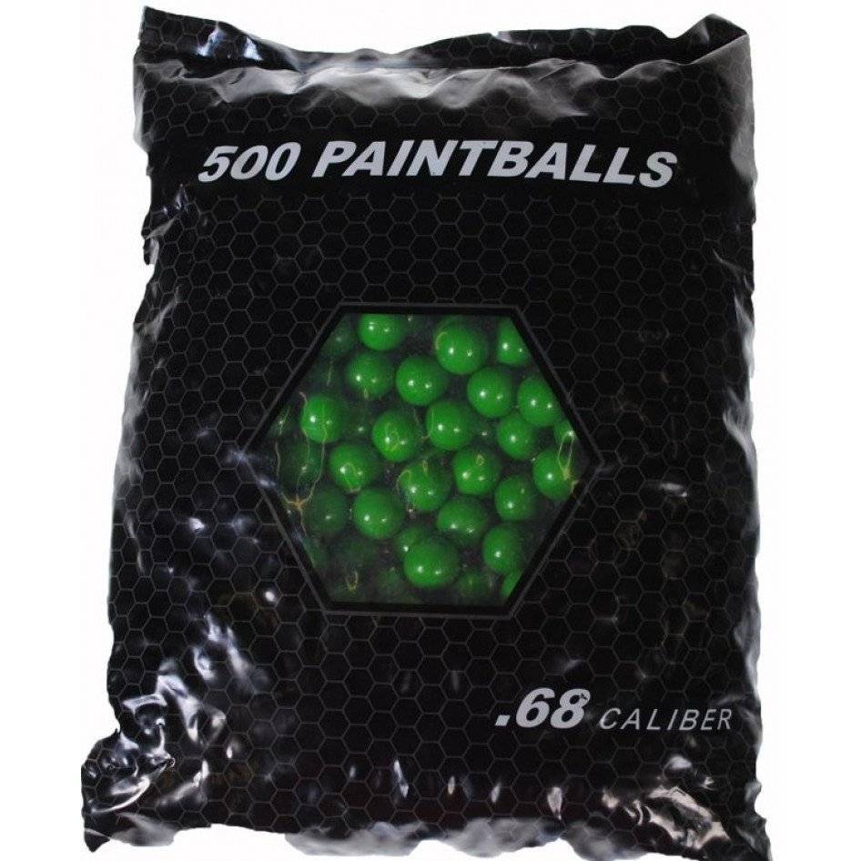 Ballistic .68 CAL.50 CAL Paintballs (500) - Ammo