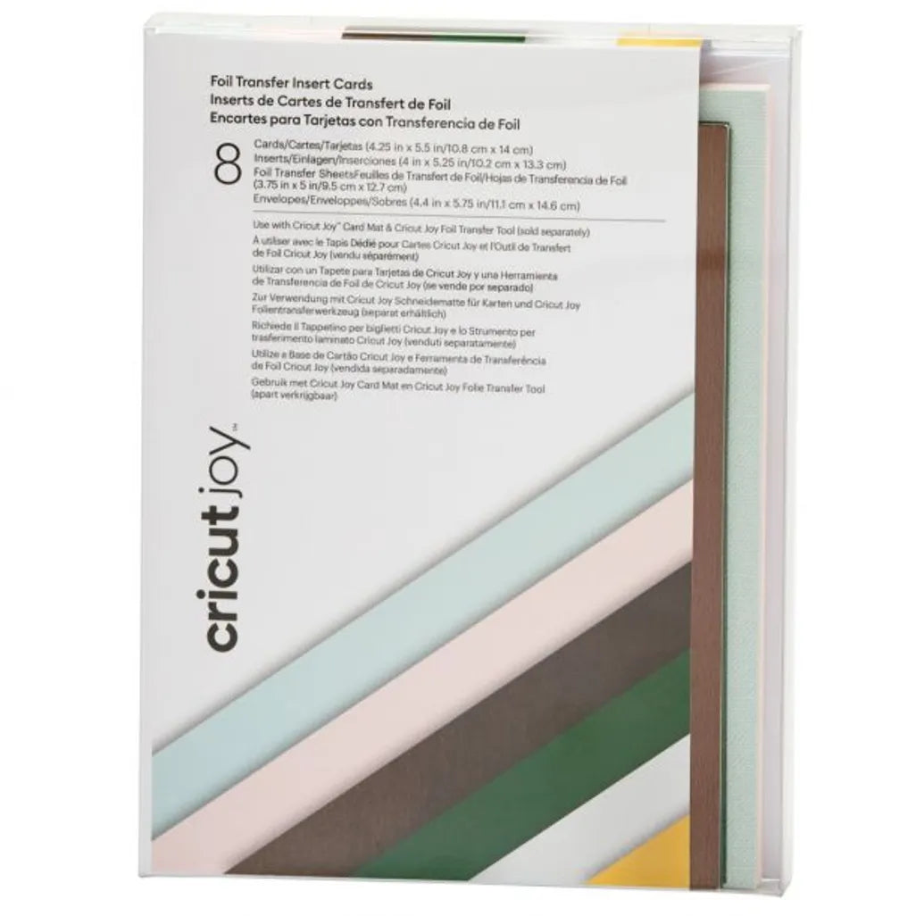 2009206 - Cricut Insert Cards Foil Forest R20 10.8x14cm 8-Pack