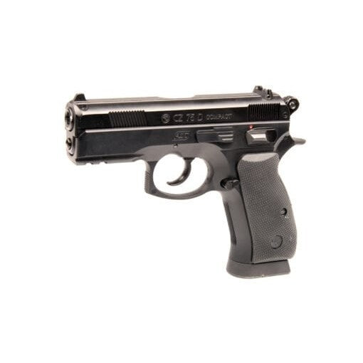 ASG CZ75 D Compact Gas Gun Combo (Semi Auto|NBB|CO2|17|380 FPS|2.4J|4.5mm BB) 16086