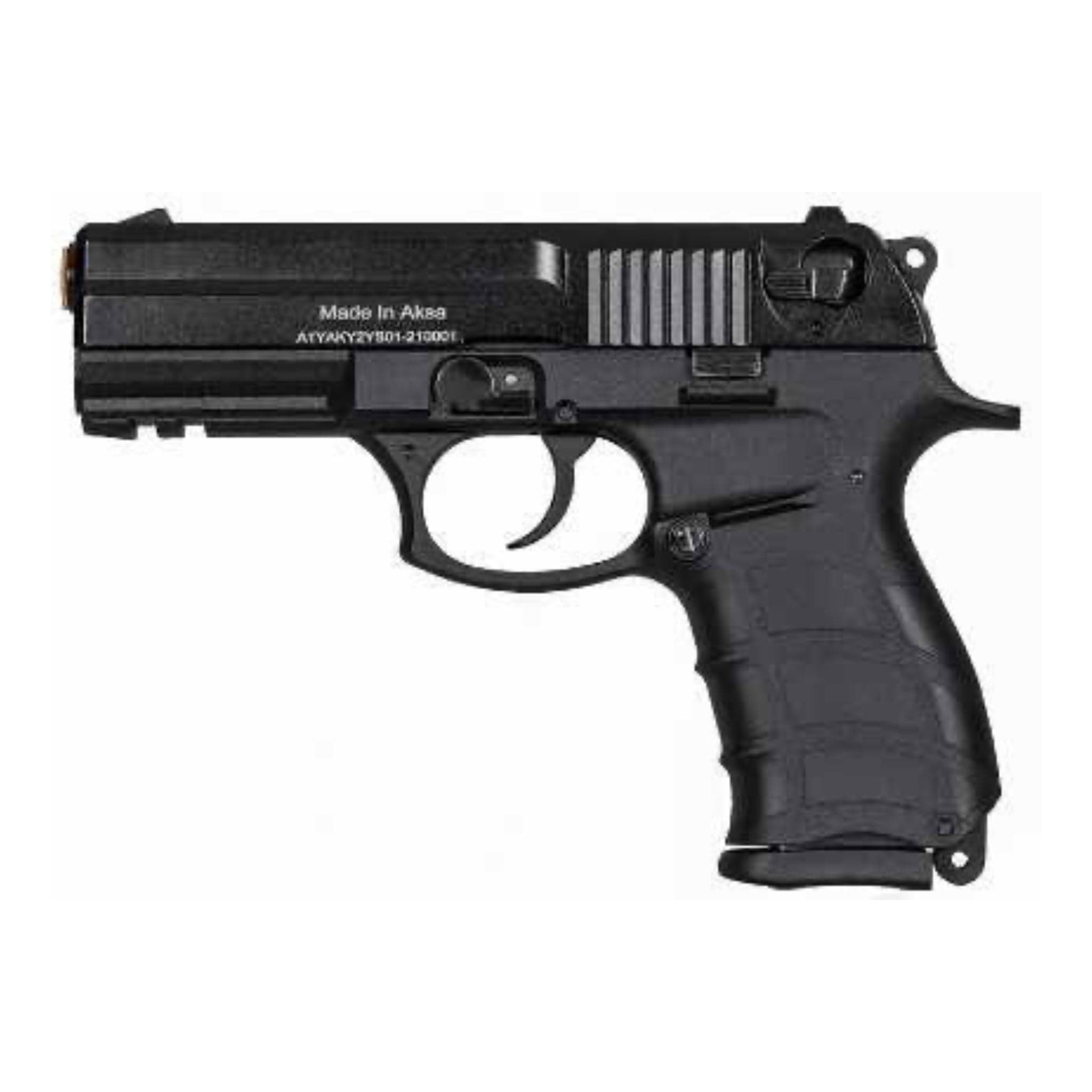AKSA AK15-K8 Black BlankPepper Gun (Semi Auto|14+1|9mm PAK)
