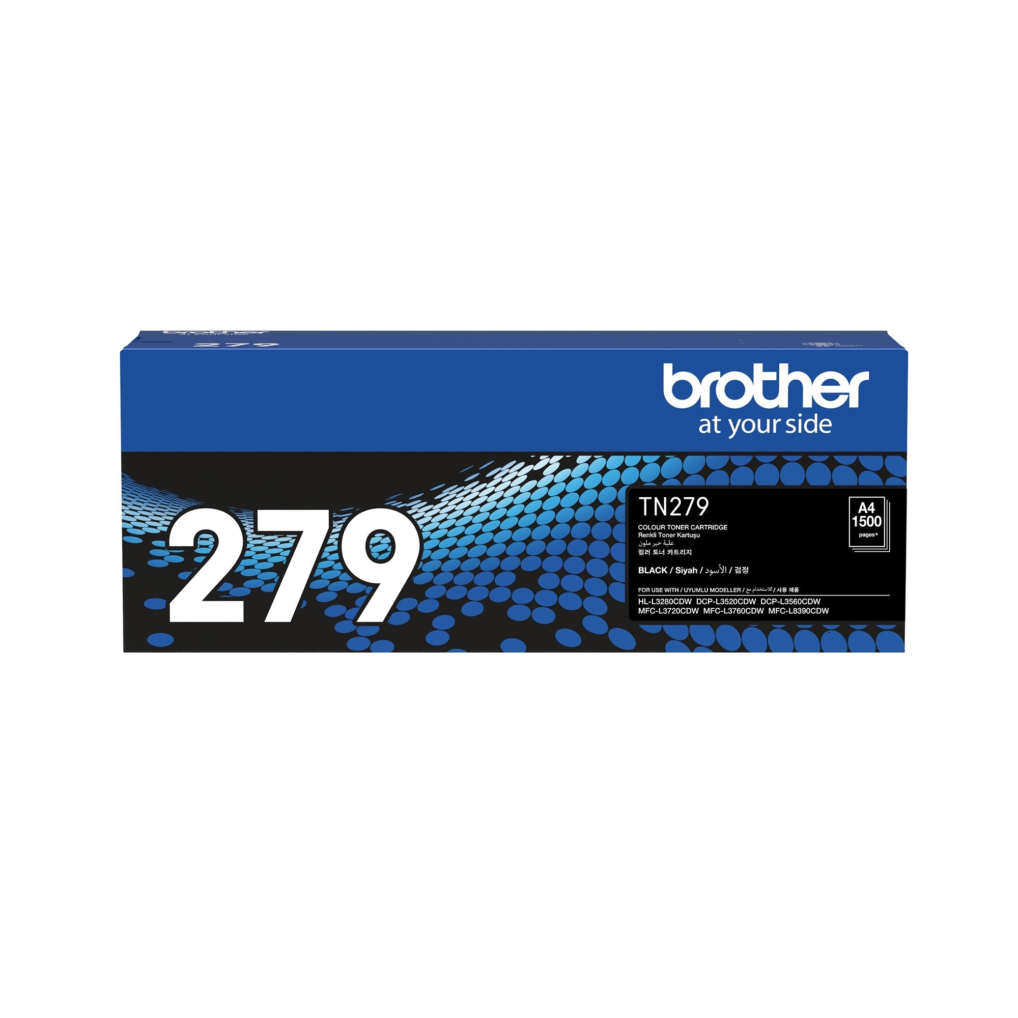 Brother  Standard Black Toner Cartridge for HL-L3280CDW  MFC-L3760CDW