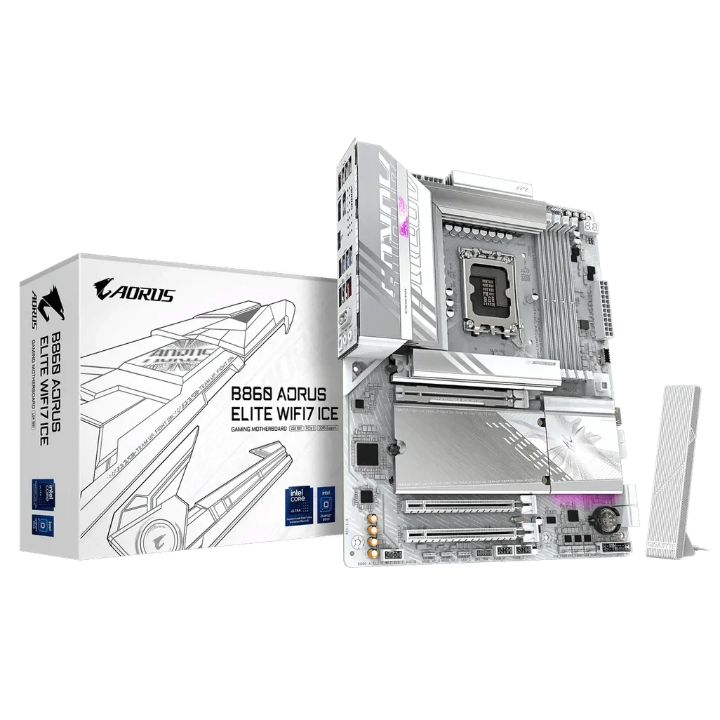 GIGABYTE Intel® B860 Chipset for LGA 1851; 4x DDR5