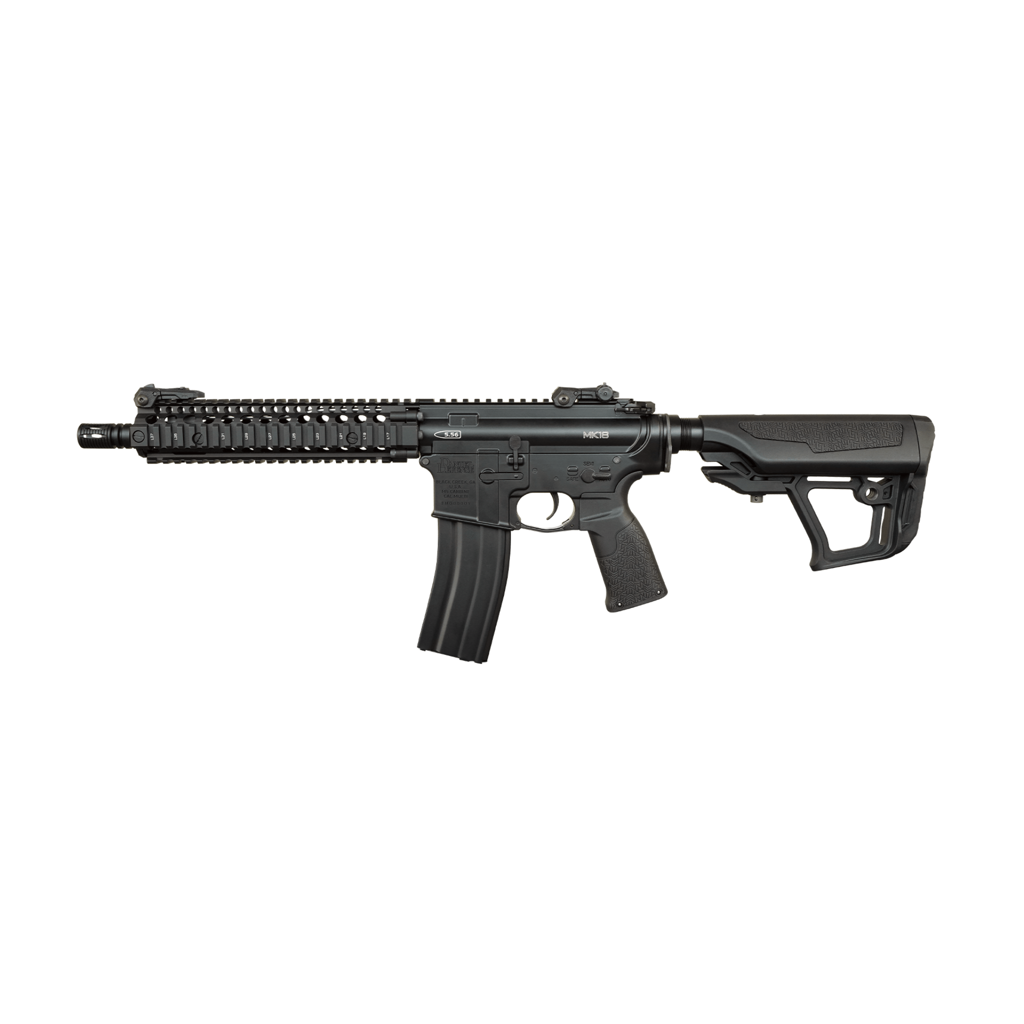 ICS Airsoft Daniel Defense MK18 S3 Airsoft Rifle (AEG|Full-Semi Auto|120)