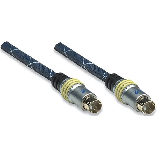 Manhattan S-Video Premium 1.5M Audio and Visual Cable