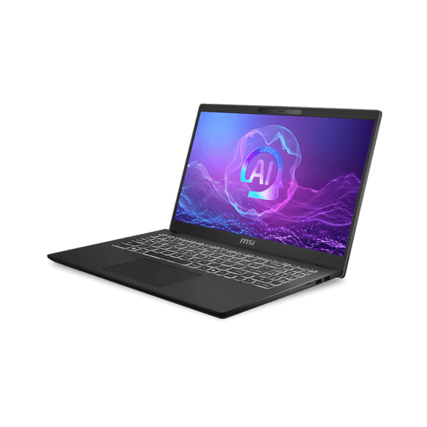 MODERN 15 H AI C2HMG-252ZA | INTEL CORE ULTRA 7 255H | DDR5 16GB 3200MHz (2x 8GB) | 512GB NVME PCIE SSD | INTEL ARC GRAPHICS | 15.6 FHD (1920*1080) 60Hz | WINDOWS 11 HOME| NO BAG INCLUDED | CLASSIC BLACK | 1 YEAR WARRANTY