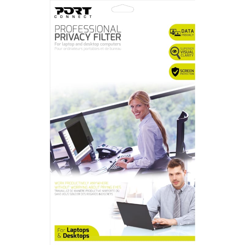 Port Connect 2D 43 Professional Privacy Filter 13.3