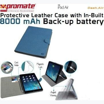 Promate Blue Dash-Air Protective Leather Case
