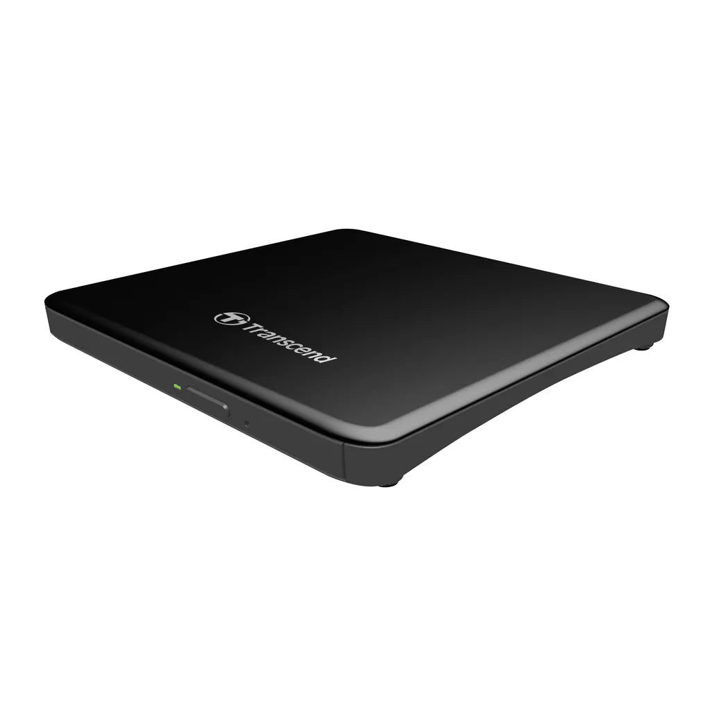 Transcend Portable DVD Writer Black, Black, DVD±RRW, USB 2.0, CD-R, DVD+R, DVD+R DL