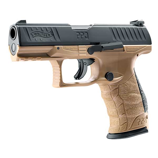 Umarex T4E Walther PPQ M2 Tan Paintball Gas Gun (Semi Auto|Blowback|CO2|8|360 FPS|5J|.43 CAL) 2.4762