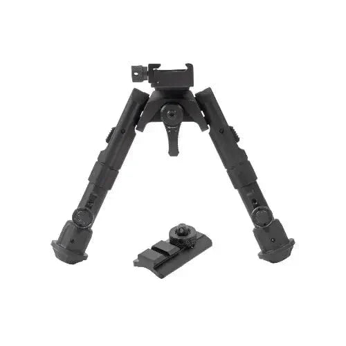 UTG RECON 360 BIPOD CENT HT: 5.59-7.0, LEG LENGTH: 5.21-6.77 - TL-BP02-B