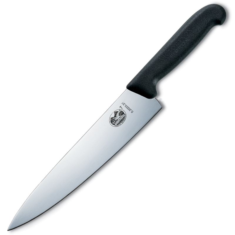 VICTORINOX FIBROX CARVING KNIFE BLACK - 31CM V5.2003.31