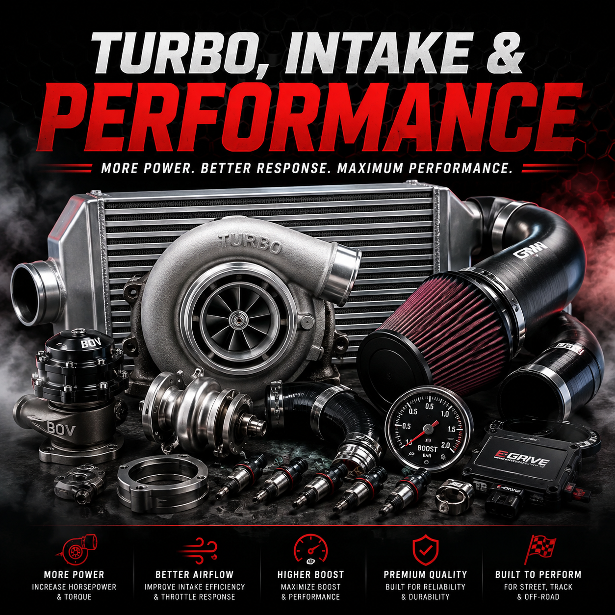 TURBO, INTAKE & PERFORMANCE
