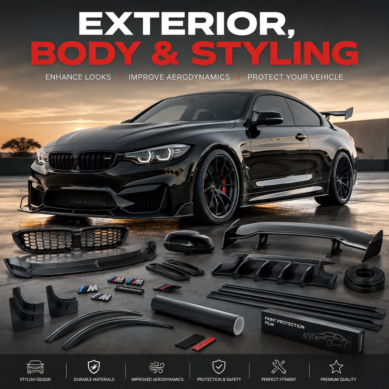 EXTERIOR, BODY & STYLING