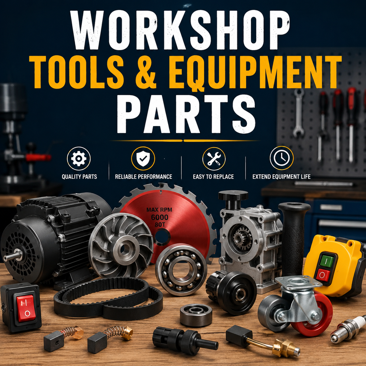 WORKSHOP TOOLS & EQUIPMENT