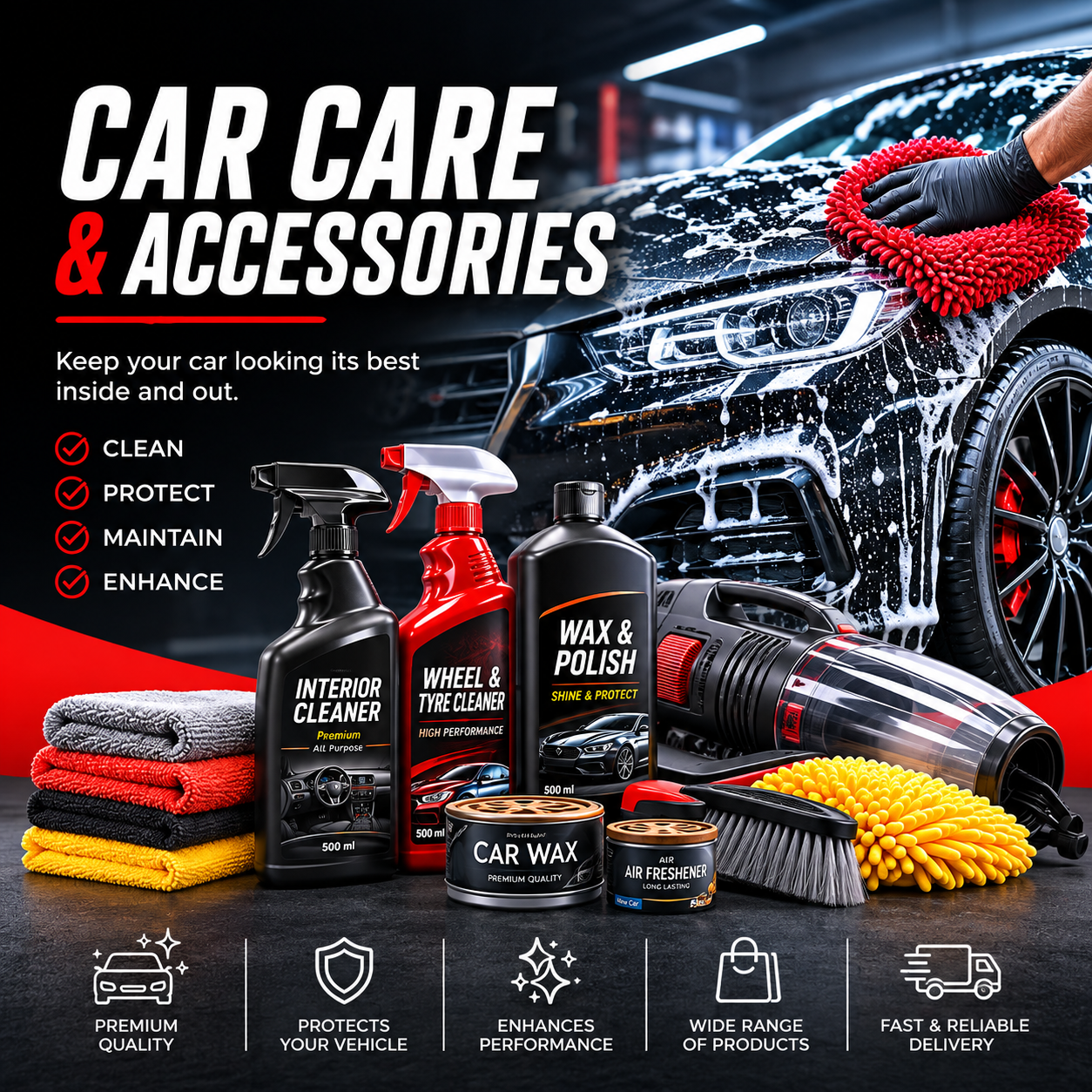 CAR CARE & ACCESSORIES