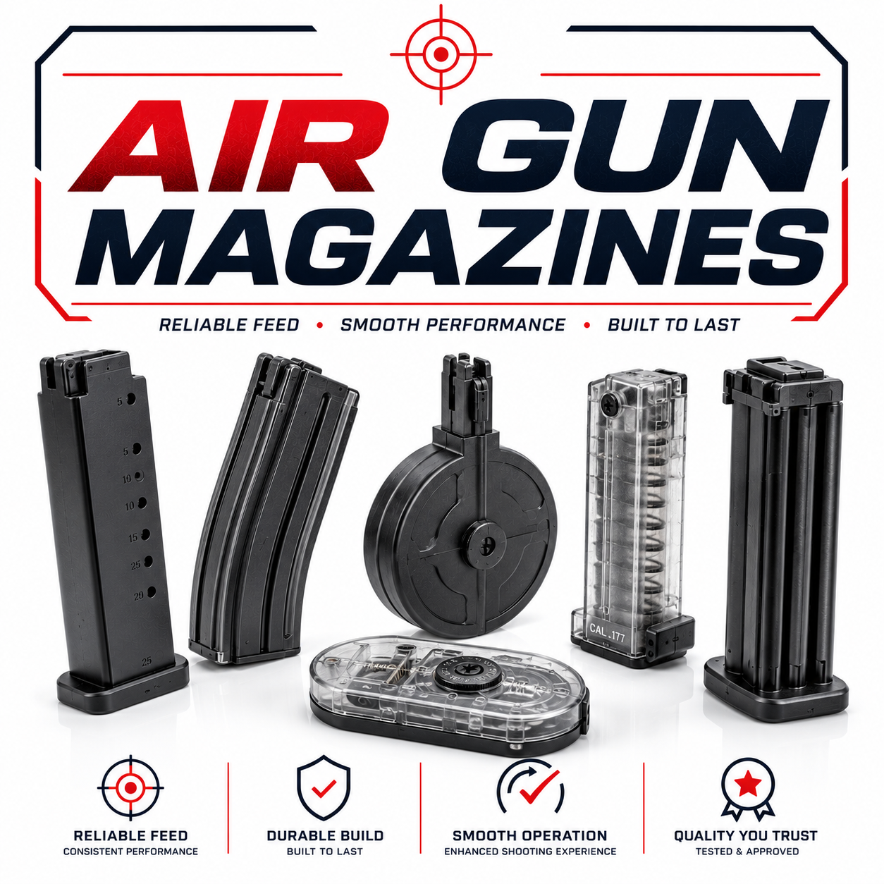 AIR GUN MAGAZINES