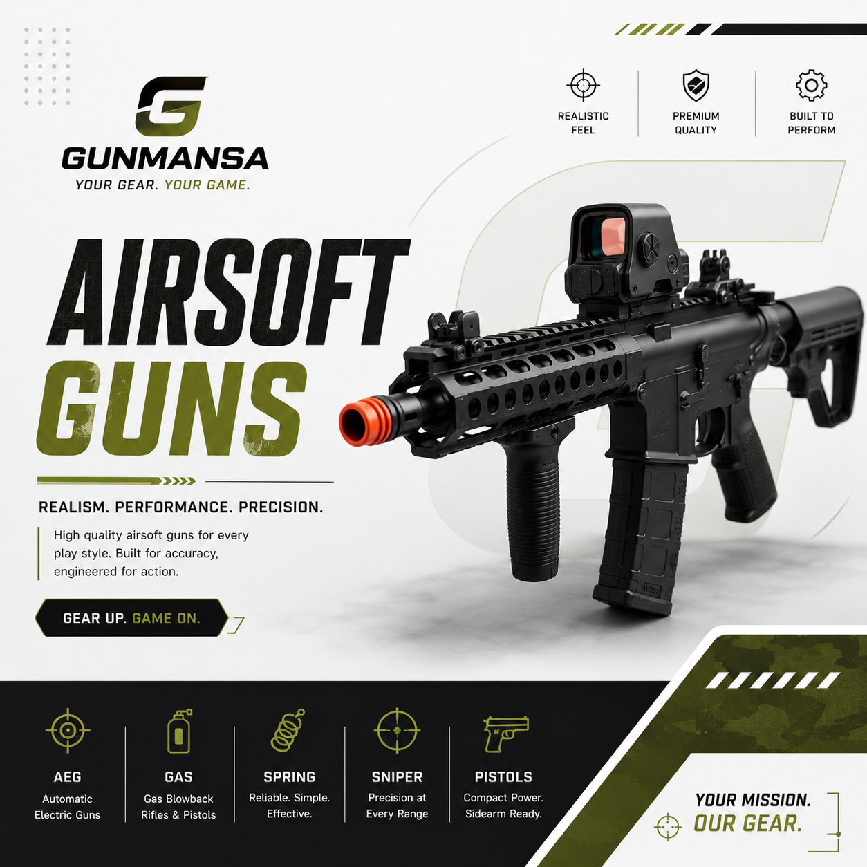 AIRSOFT GUNS