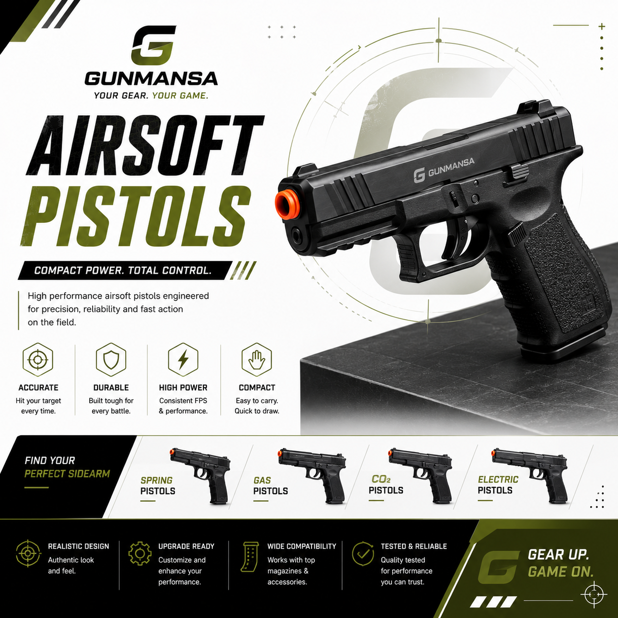AIRSOFT PISTOLS