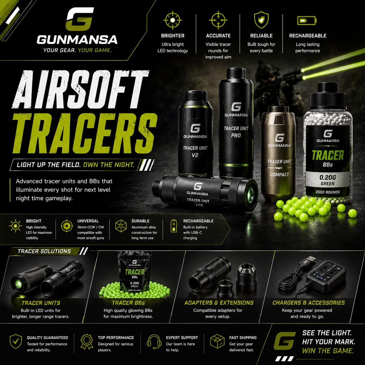 AIRSOFT TRACERS