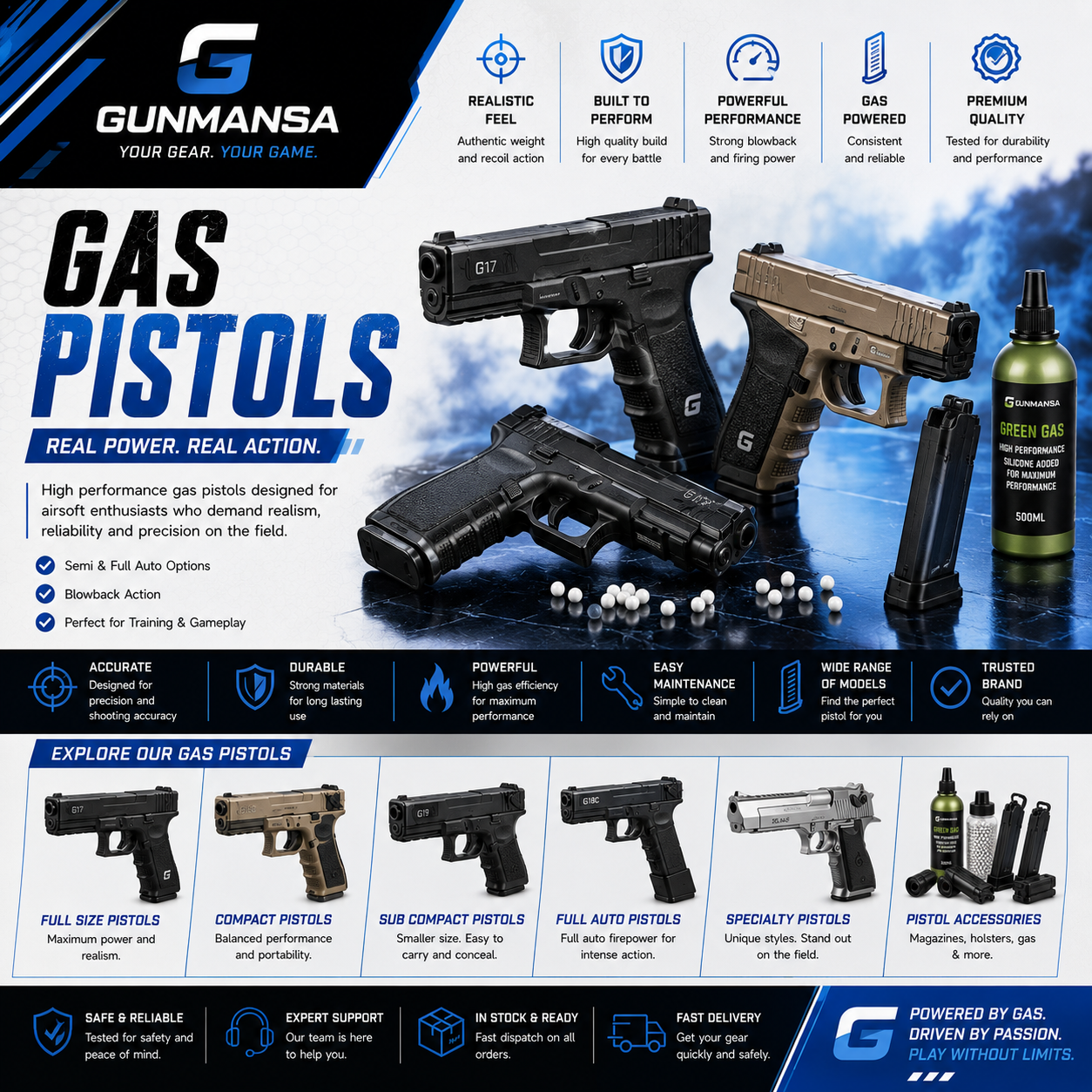 GAS PISTOLS