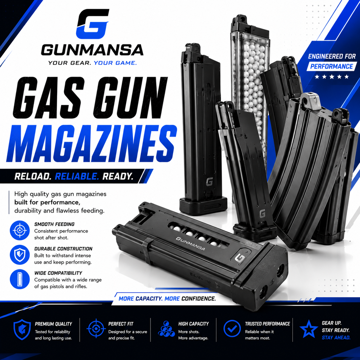 GAS GUN MAGAZINES
