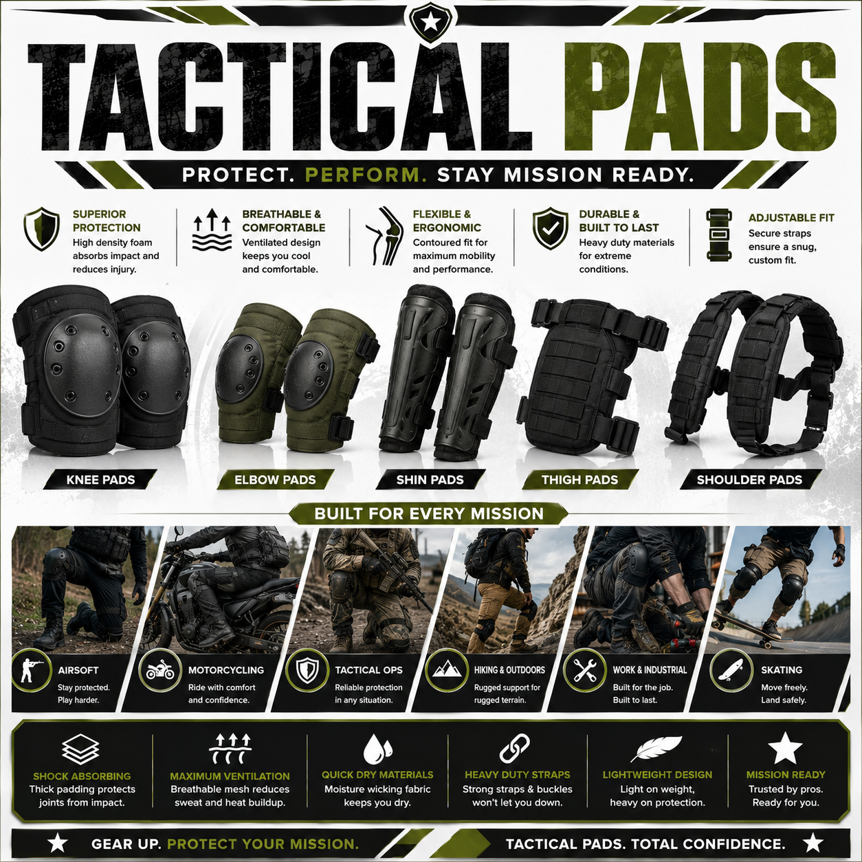 TACTICAL PADS