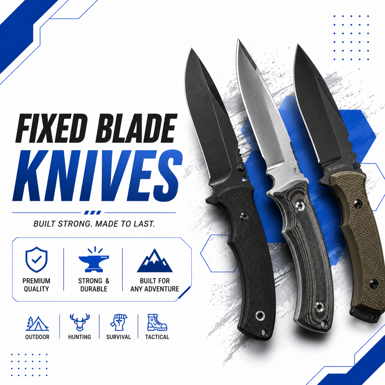 FIXED BLADE KNIVES