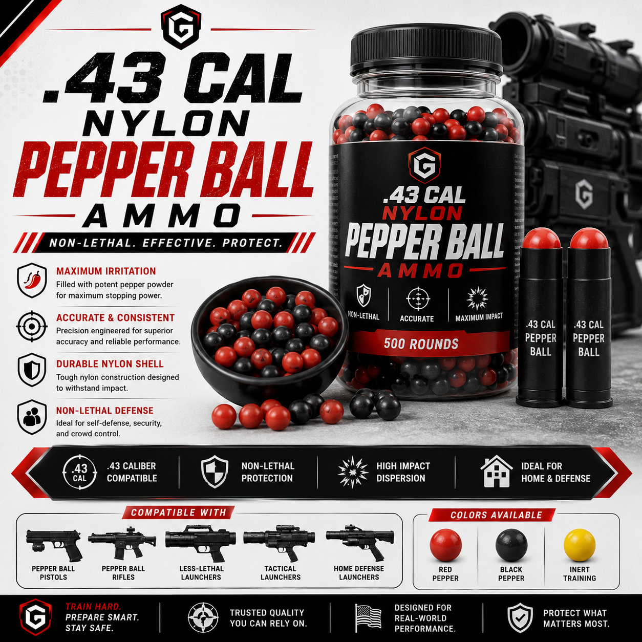 .43 CAL AMMO