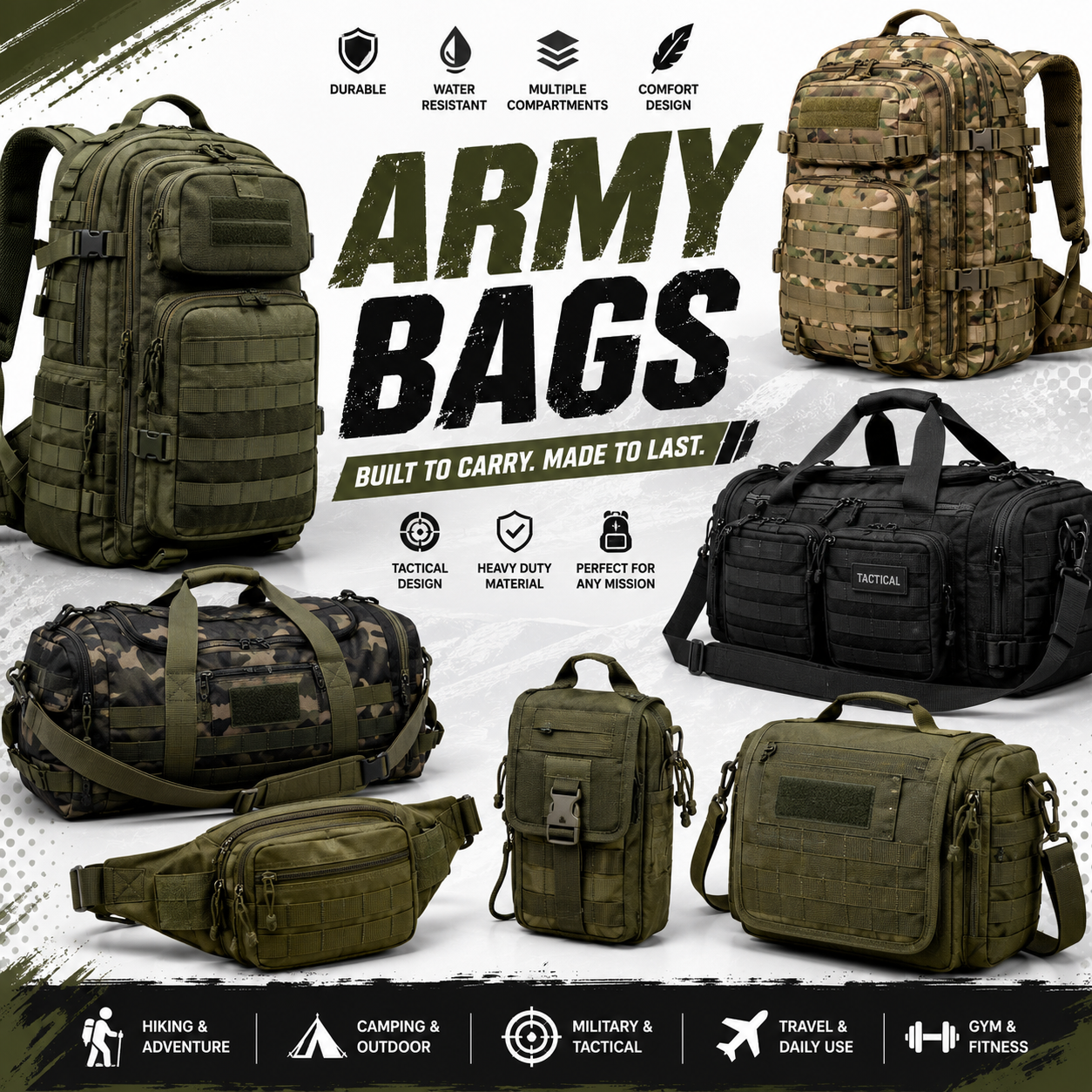 ARMY BAGS
