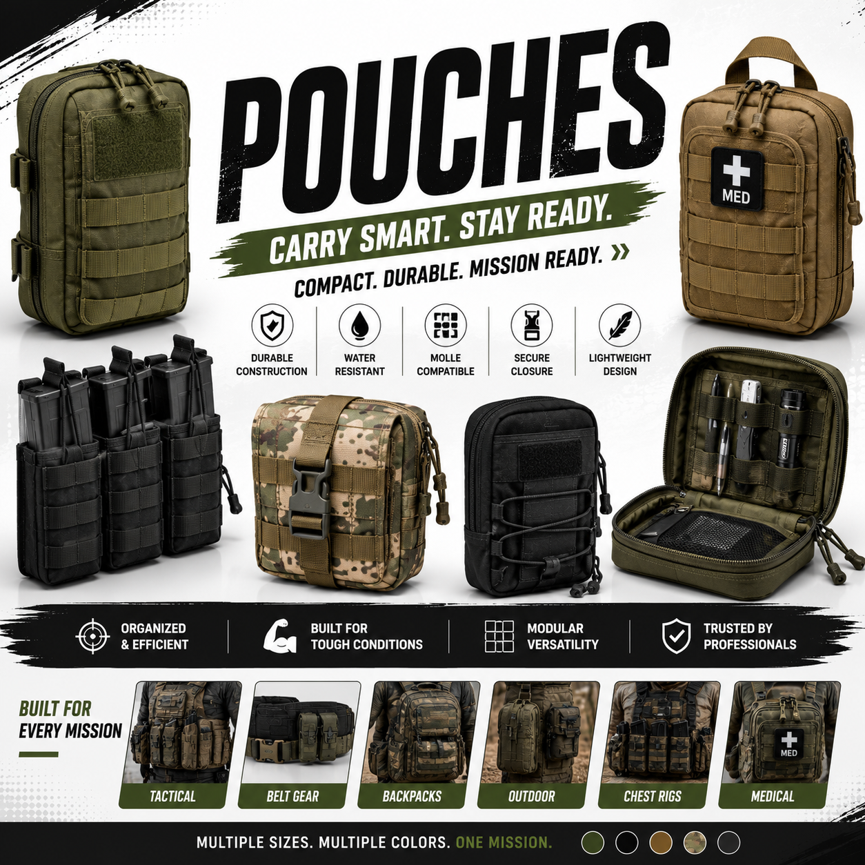POUCHES