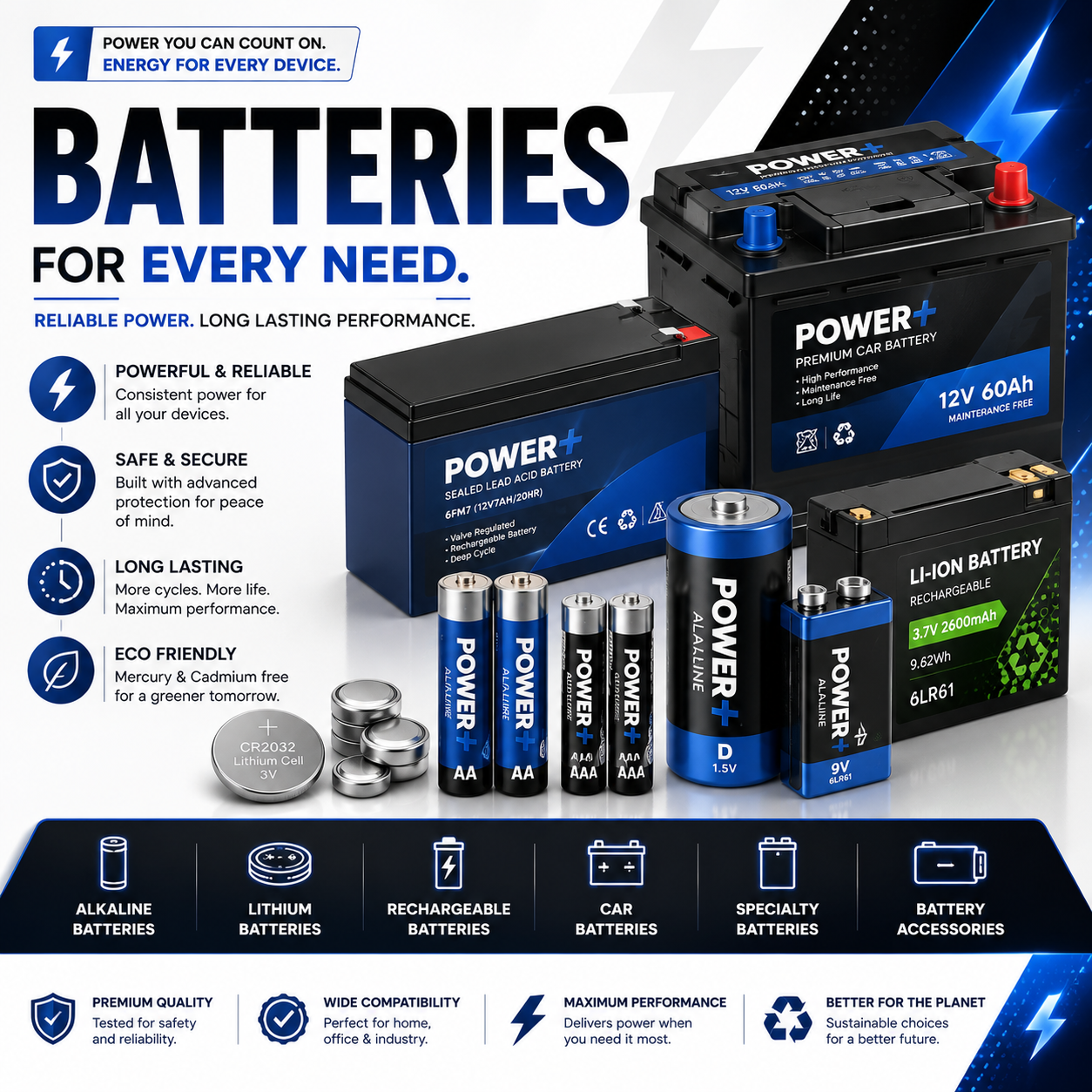 BATTERIES