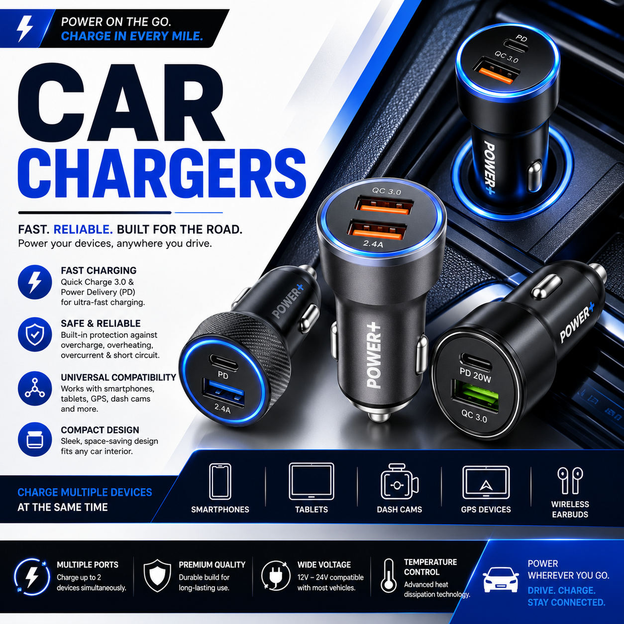 CAR CHARGERS