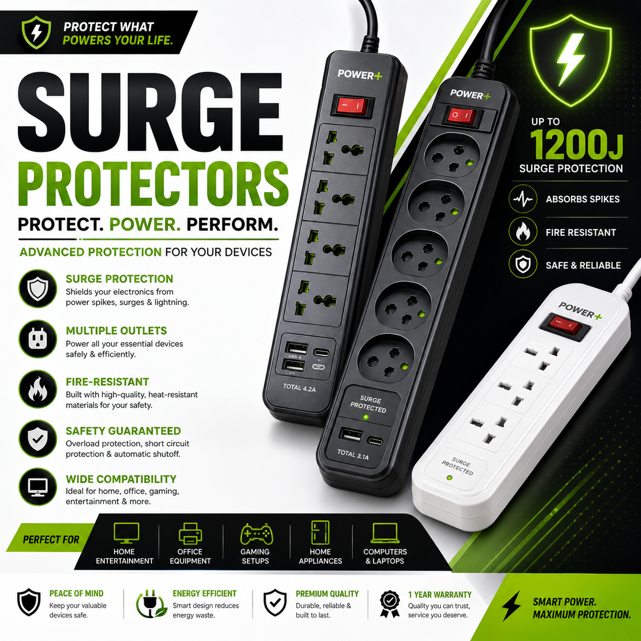 SURGE PROTECTORS