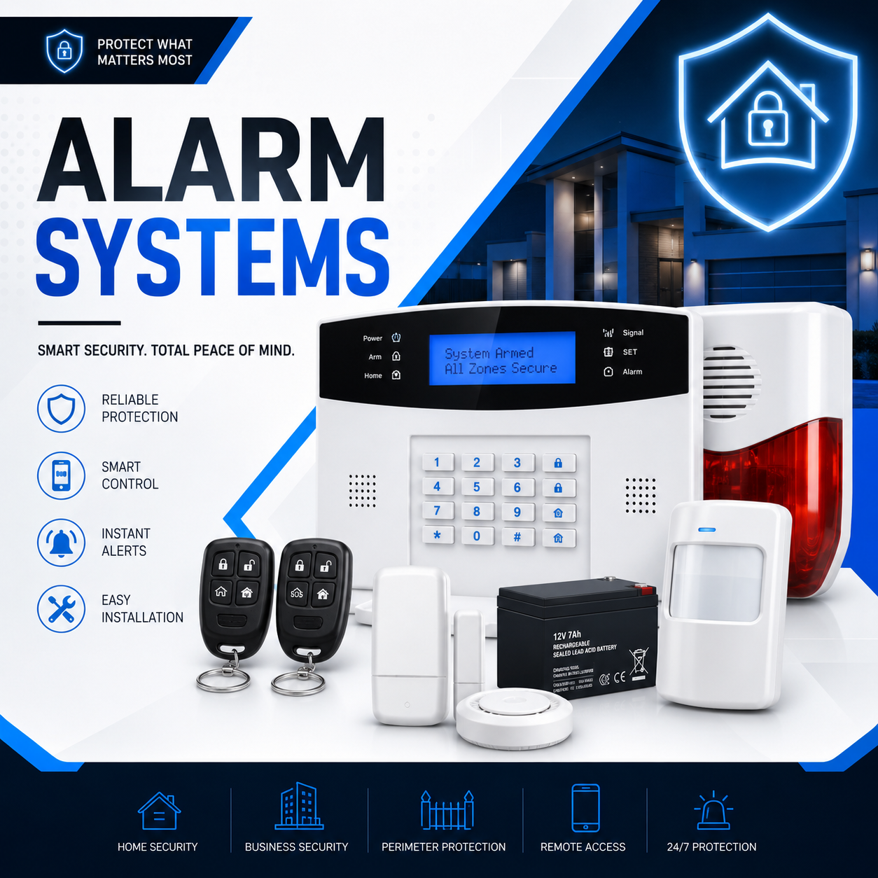 ALARM SYSTEMS
