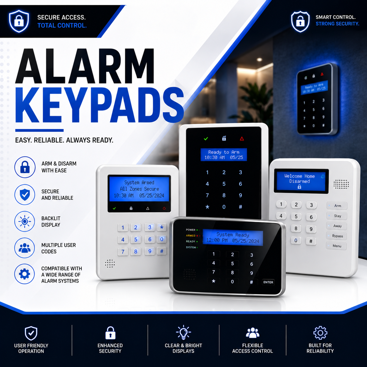 ALARM KEYPADS