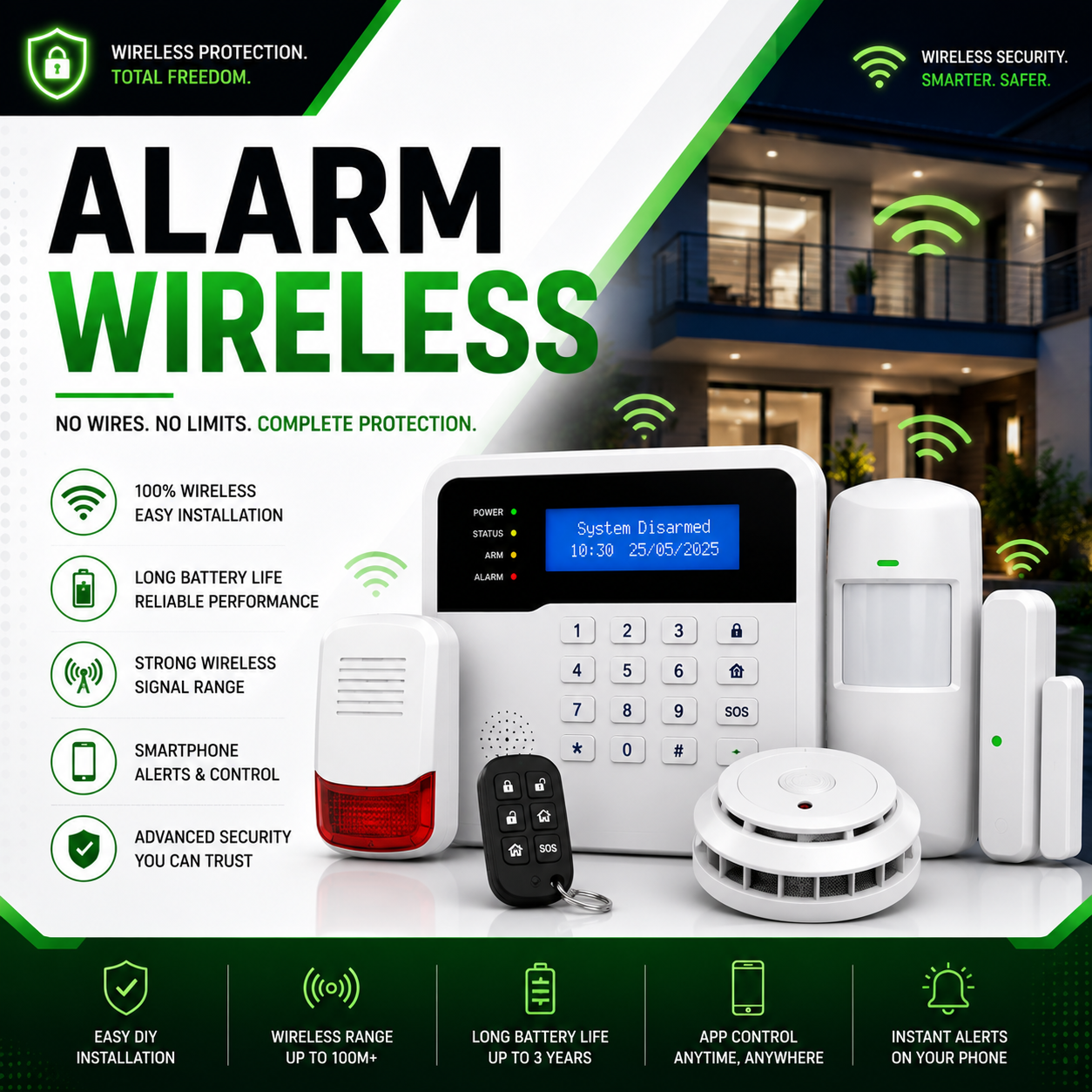 ALARM WIRELESS