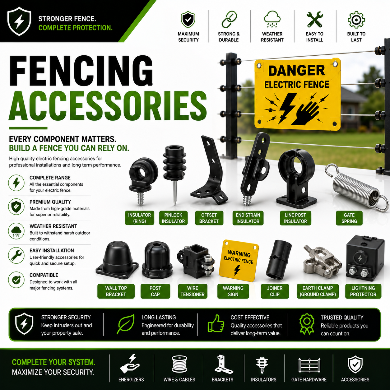 FENCING ACCESSORIES