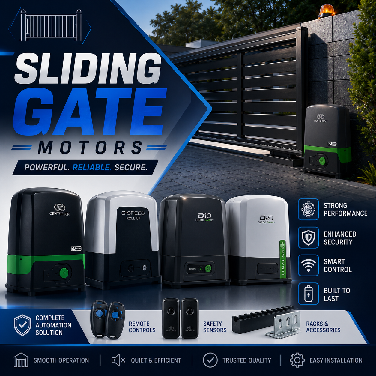 SLIDING GATE MOTORS