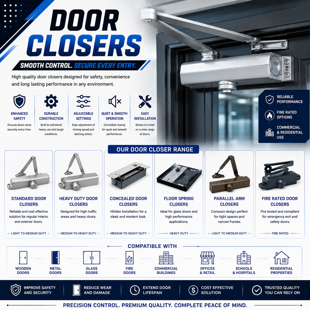 DOOR CLOSERS