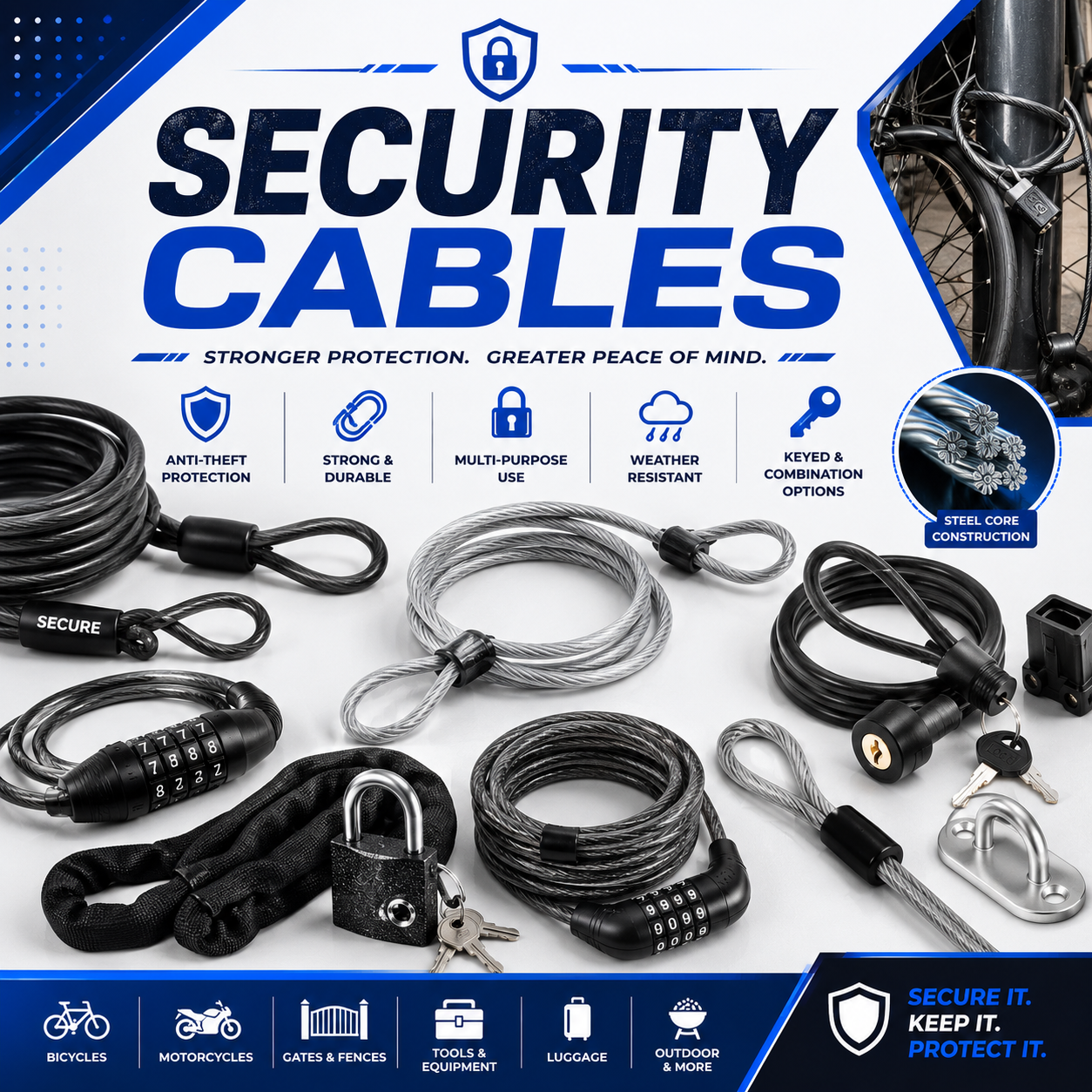 SECURITY CABLES