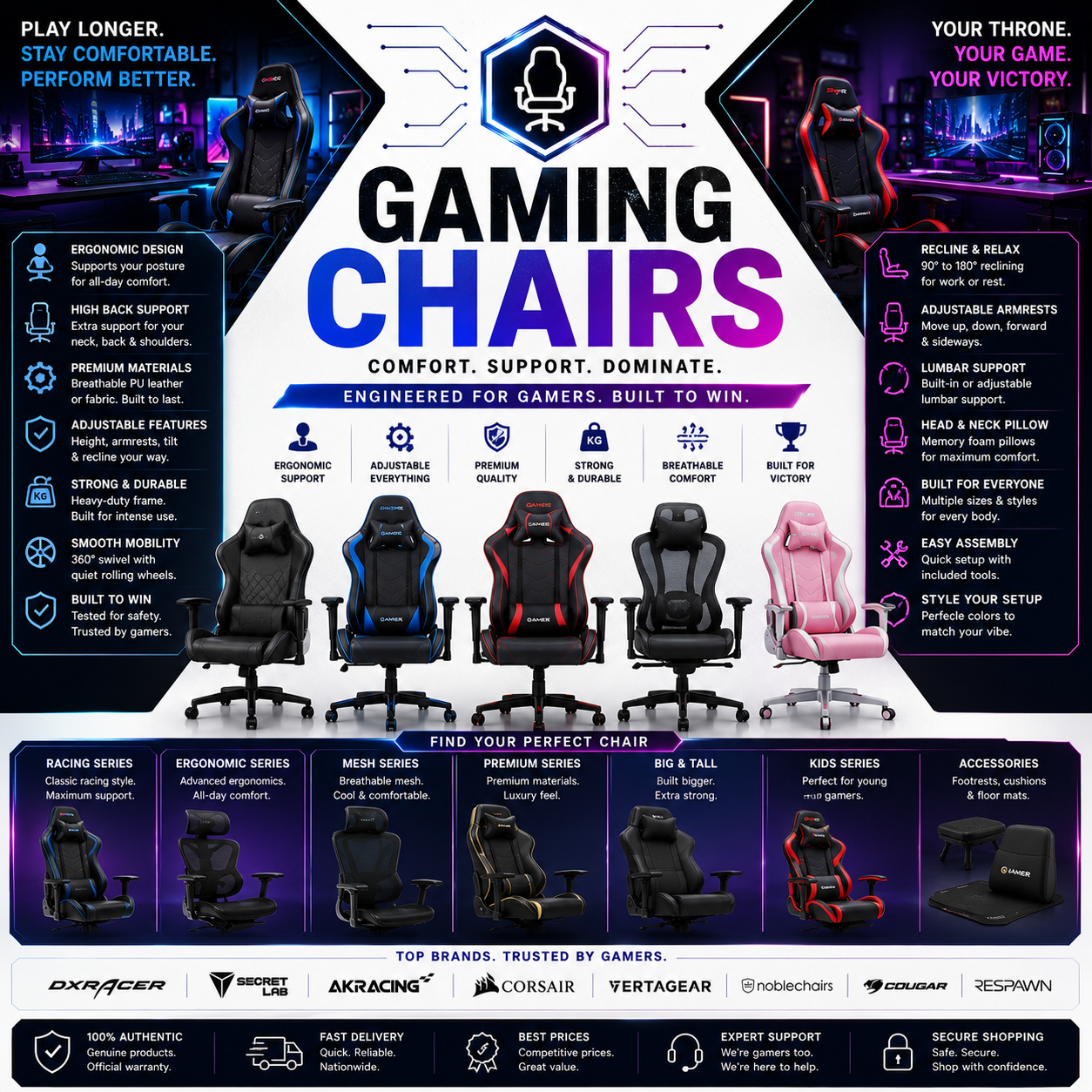 GAMING CHAIRS