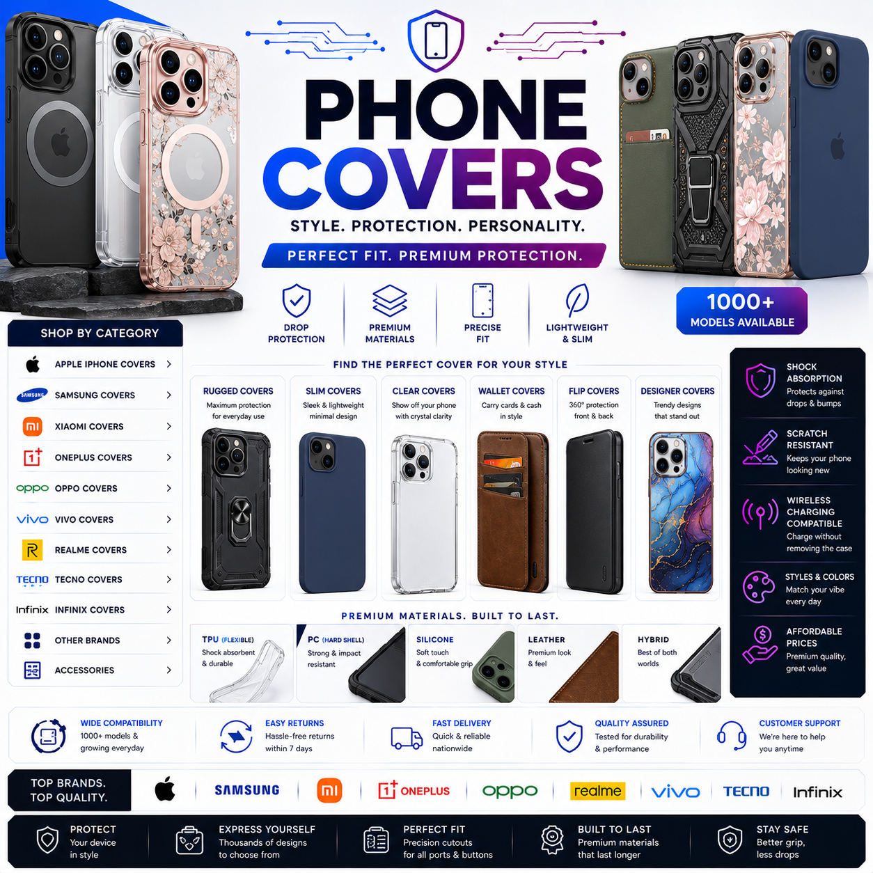 PHONE COVERS
