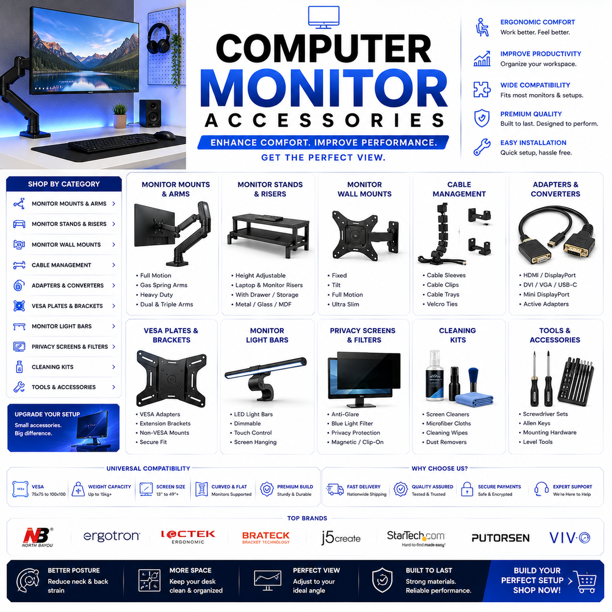 COMPUTER MONITOR ACCESSORIES