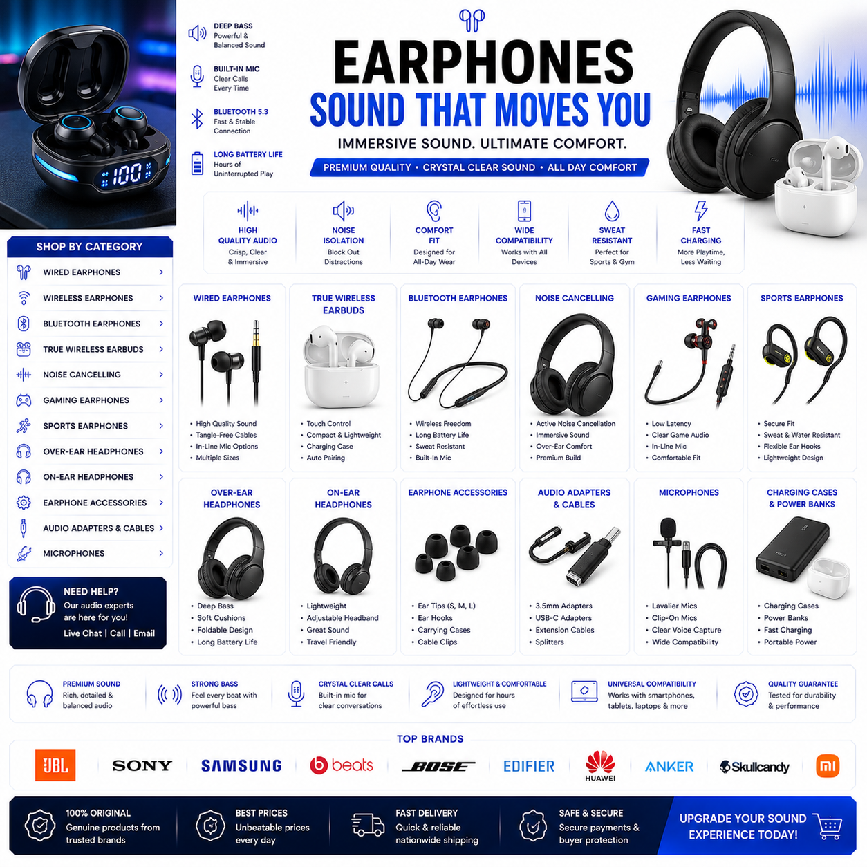EARPHONES