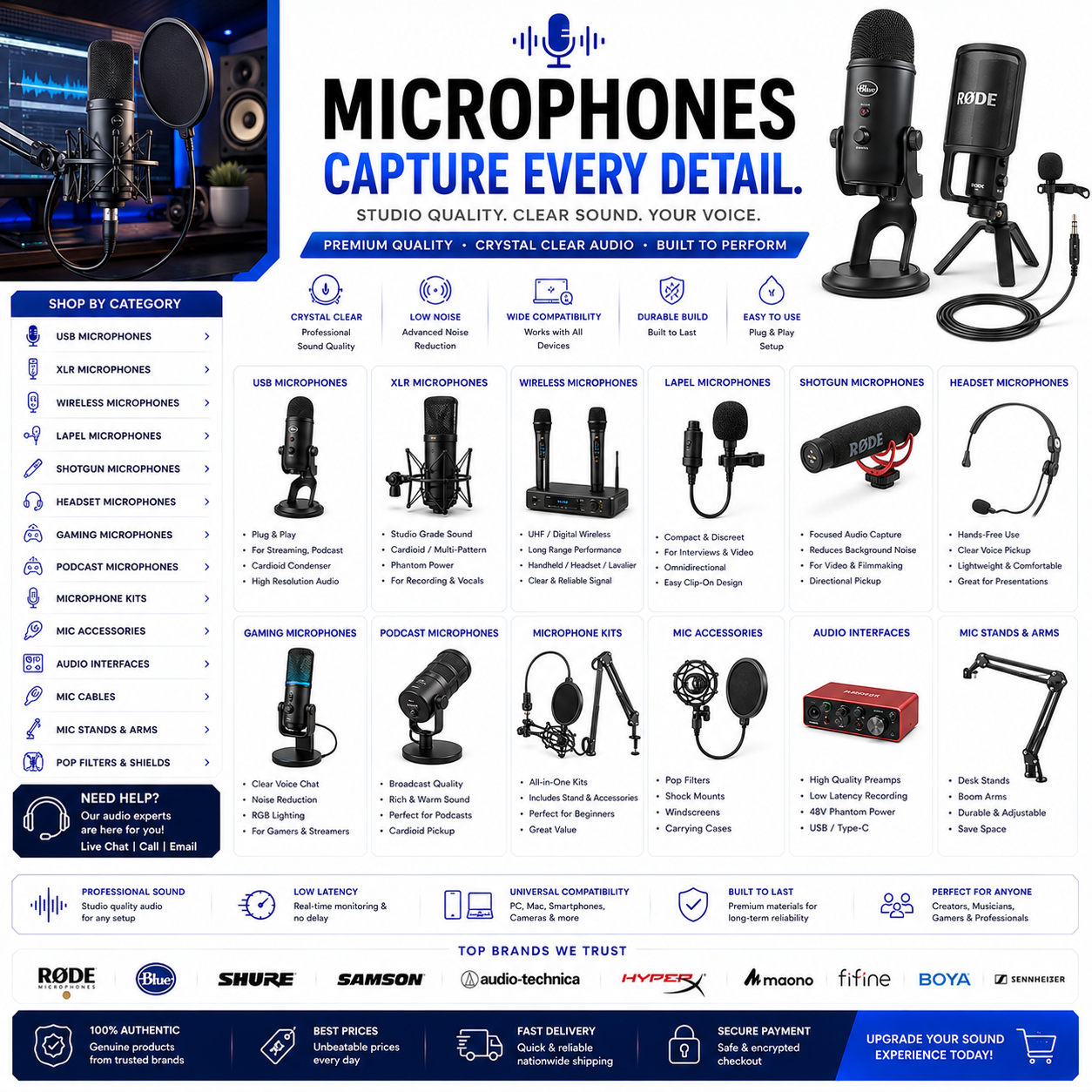 MICROPHONES