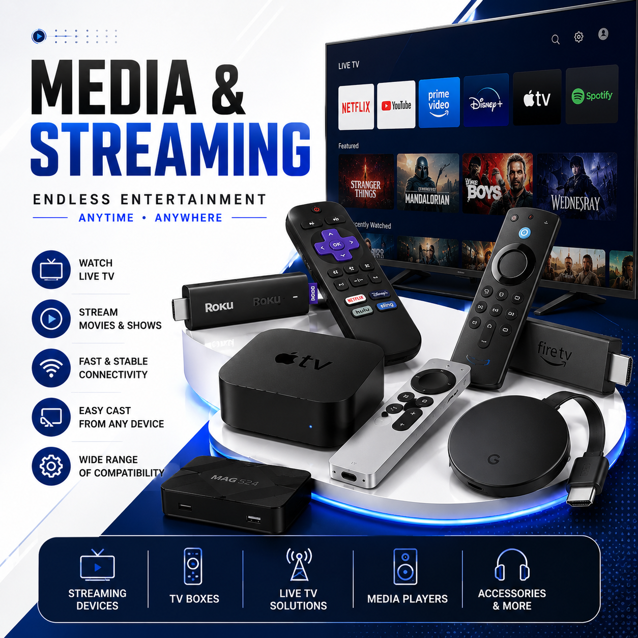 MEDIA & STREAMING