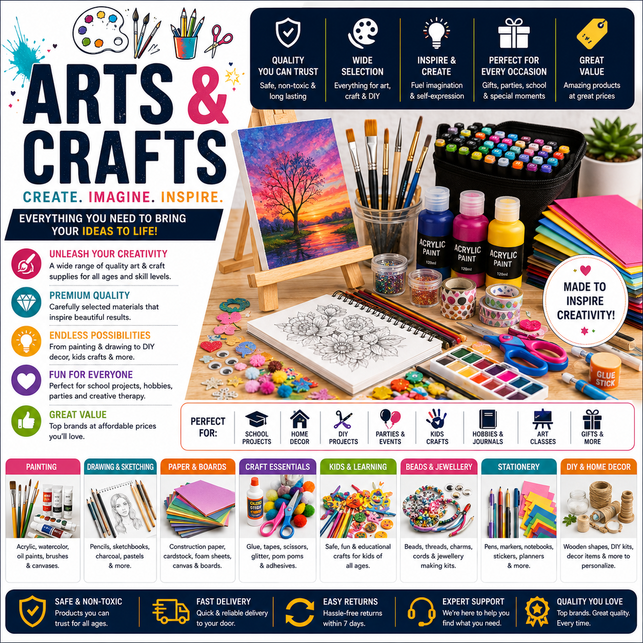 ARTS & CRAFTS