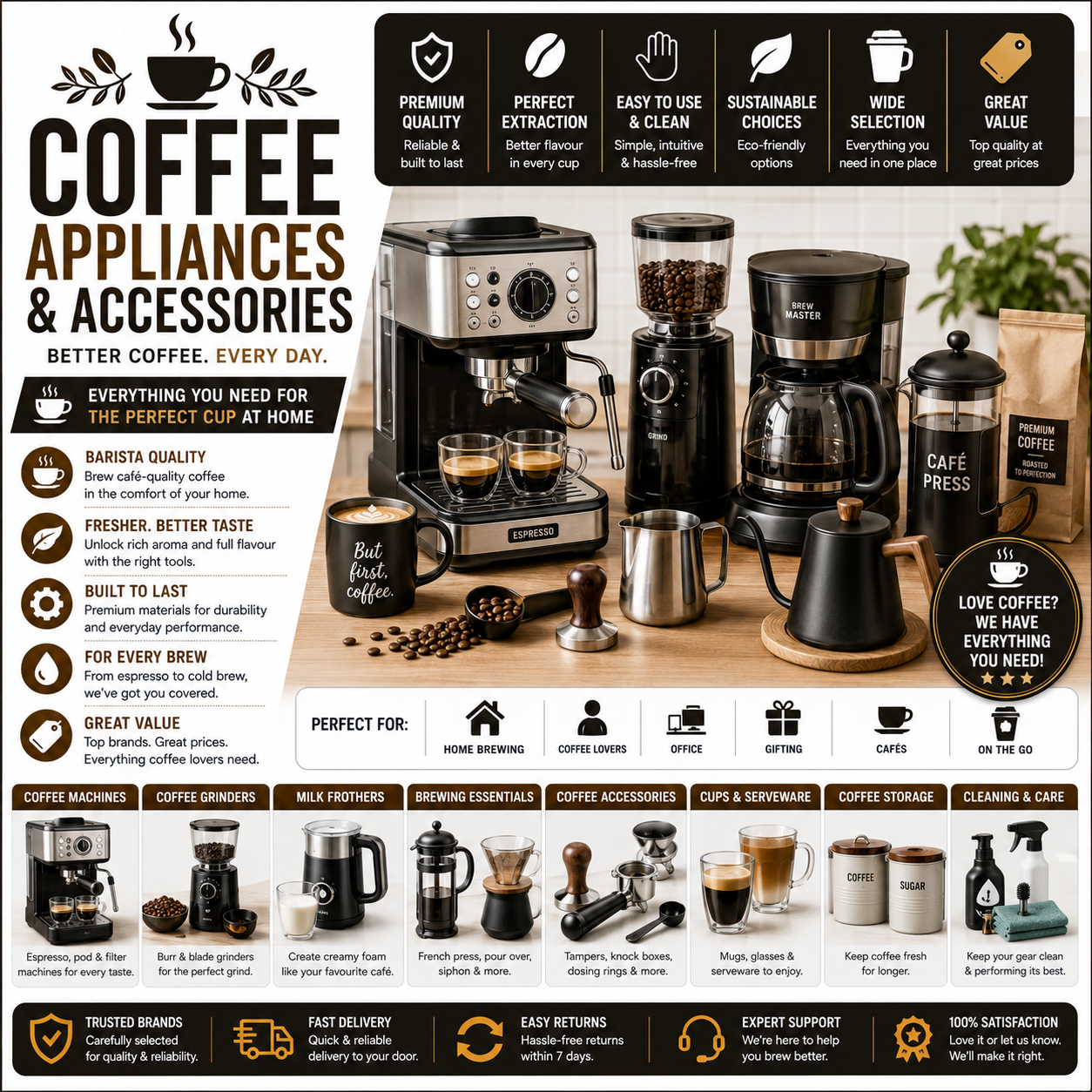 COFFEE APPLIANCES AND ACCESSORIES